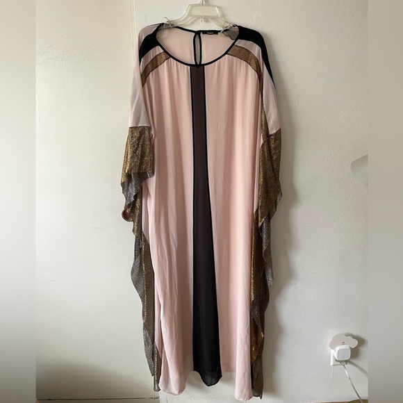 Boshka Dresses & Skirts - Luxury Pink and Gold Women's abaya kuftan dress